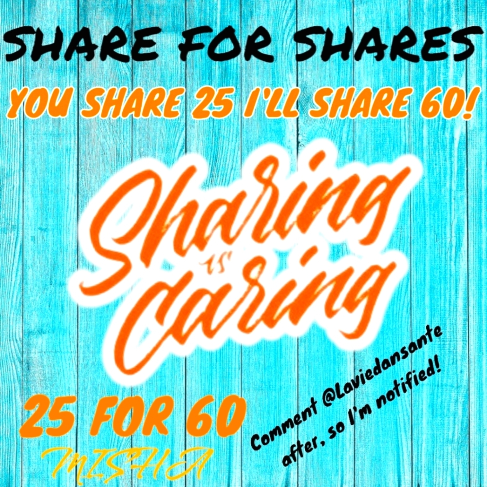 Like & Share 25 for 60 = more sales